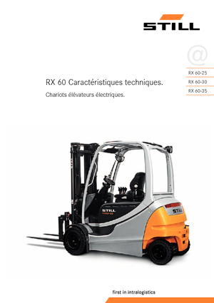इलेक्ट्रिक फोर्कलिफ्ट Still RX 60-35