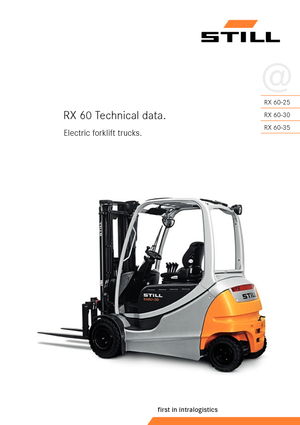 इलेक्ट्रिक फोर्कलिफ्ट Still RX 60-35