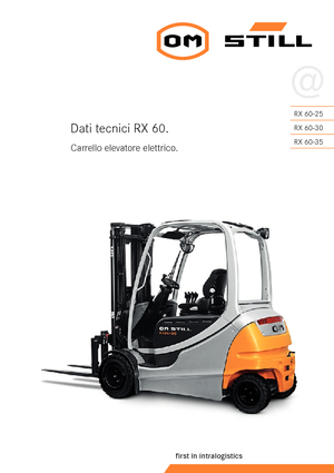 इलेक्ट्रिक फोर्कलिफ्ट Still RX 60-35