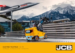 इलेक्ट्रिक टेलीहैंडलर JCB 30-19E 