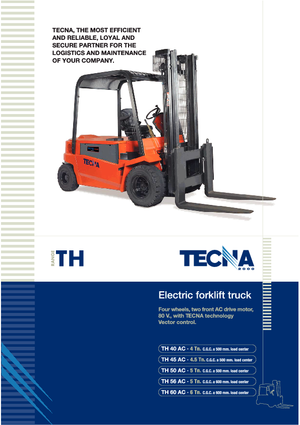 इलेक्ट्रिक फोर्कलिफ्ट Tecna TH 40