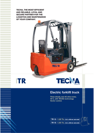 इलेक्ट्रिक फोर्कलिफ्ट Tecna TR 15