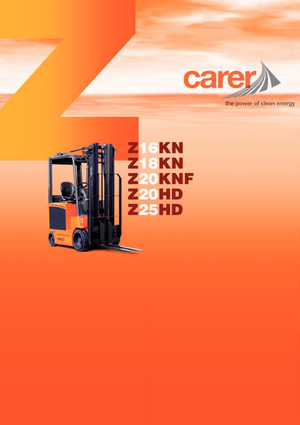 इलेक्ट्रिक फोर्कलिफ्ट Carer Z 20 KNF ac