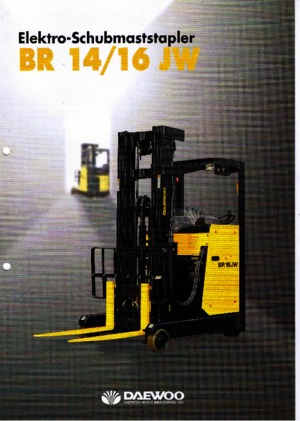 रीच ट्रक Doosan BR 16 JW-Euro