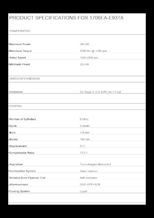 इंजन Perkins 1706EA-E93TA