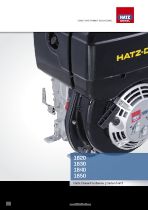 इंजन Hatz 1B30