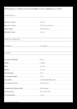 इंजन Perkins 2506EA-E15TA