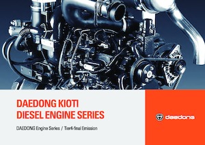 इंजन Kioti 3A 1.4