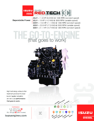 इंजन Isuzu 3CH1