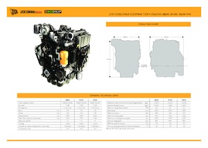 इंजन JCB 444 