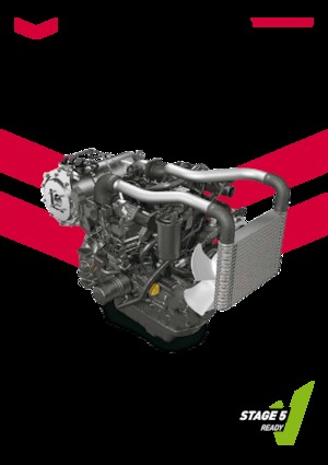 इंजन Yanmar 3TNV86CHT