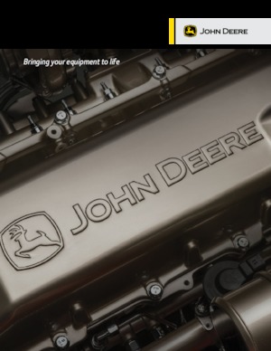 इंजन John Deere Construction 6068HFC08
