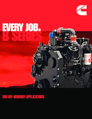 इंजन Cummins B3.9-125