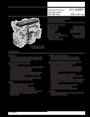 इंजन Caterpillar C11