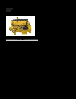 इंजन Caterpillar C18 Acert