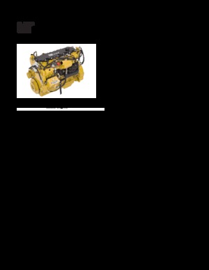 इंजन Caterpillar C7