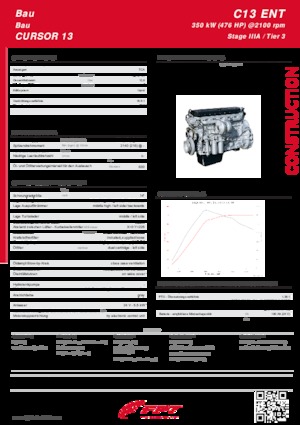 इंजन FPT Industrial Cursor13 ENT (350 kW)