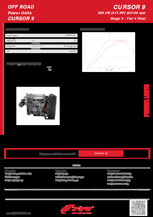 इंजन FPT Industrial Cursor9 (308 kW)