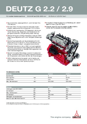 इंजन Deutz G 2.2 L3