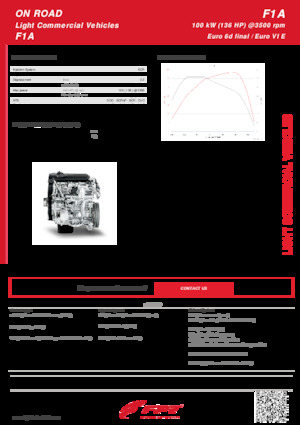 इंजन FPT Industrial F1A (100 kw)