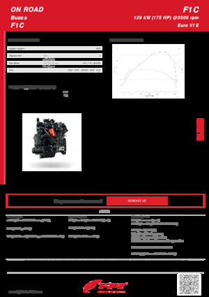 इंजन FPT Industrial F1C (129 kW)