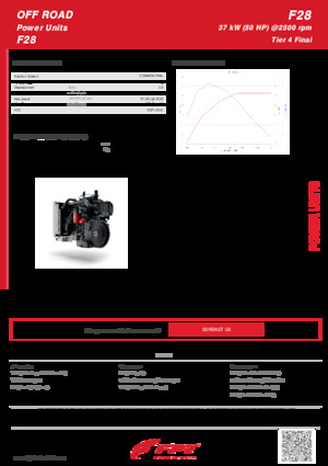 इंजन FPT Industrial F28 (37 kW)