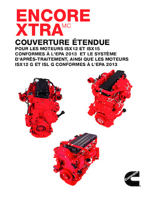 इंजन Cummins ISX12 G 