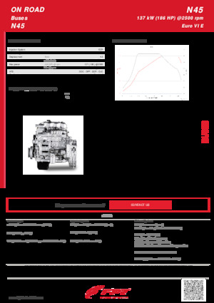इंजन FPT Industrial N45 (137 kW)