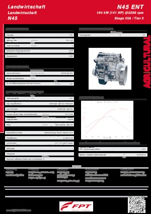 इंजन FPT Industrial N45 ENT (89 kW) 