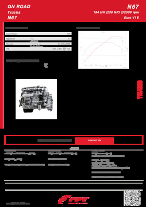 इंजन FPT Industrial N67 ENT (184 kW) 