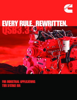 इंजन Cummins QSB3.3 120 