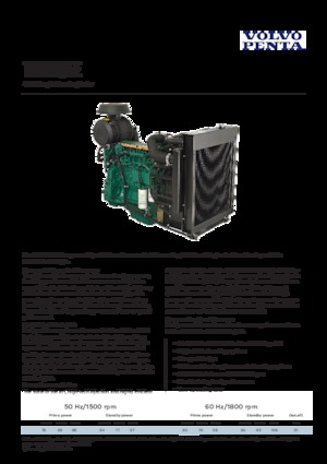 इंजन Volvo Penta TAD550GE