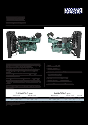 इंजन Volvo Penta TWD1645GE