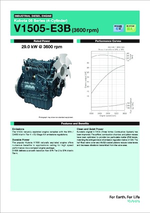 इंजन Kubota V1505-E3B