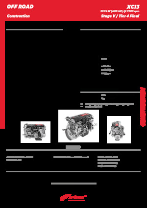 इंजन FPT Industrial XCursor13 (500 kW)