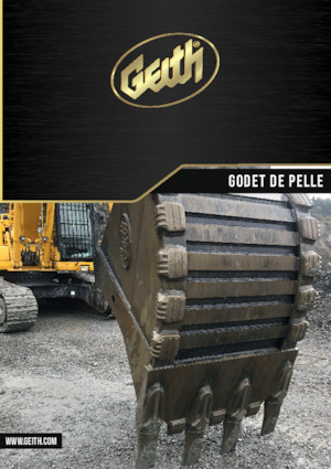 एक्सकेवेटर बकेट Geith R60-2000