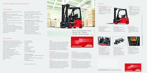 इलेक्ट्रिक फोर्कलिफ्ट Linde E20PL std.