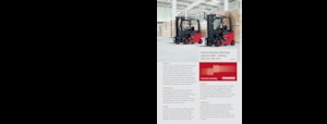 इलेक्ट्रिक फोर्कलिफ्ट Linde E35L Std.