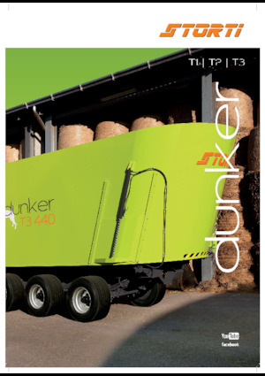 फीड मिक्सर Storti Dunker T1 120L