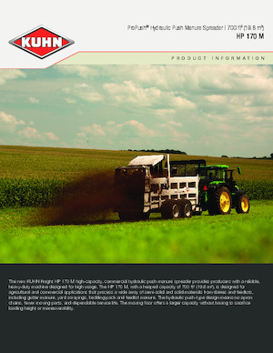 फीड मिक्सर Kuhn HP 170 M