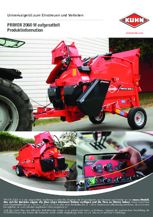 फीड मिक्सर Kuhn Primor 2060 M Semi-Mounted