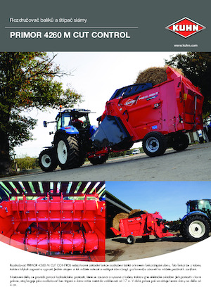 फीड मिक्सर Kuhn Primor 4260 M Cut Control