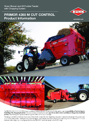 फीड मिक्सर Kuhn Primor 4260 M Cut Control