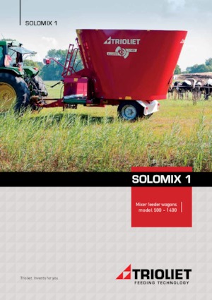 फीड मिक्सर Trioliet Solomix 1 1000L VLH-B