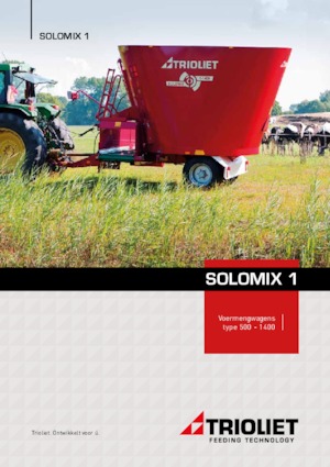 फीड मिक्सर Trioliet Solomix 1 1000L VLH-B