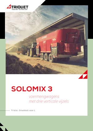 फीड मिक्सर Trioliet Solomix 3 4600 ZKX-T