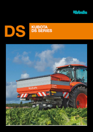 फर्टिलाइज़र स्प्रेडर Kubota DSX-W Geospread 3450 