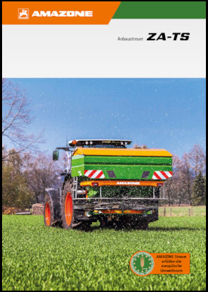 फर्टिलाइज़र स्प्रेडर Amazone ZA-TS 2600 Super