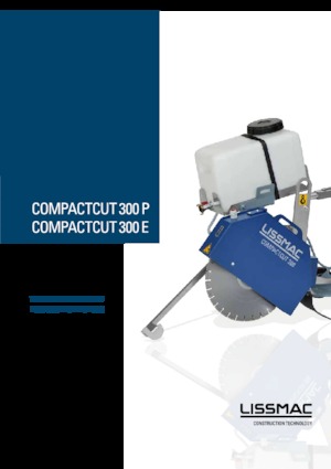 फ्लोर सॉ Lissmac Compactcut 300 E