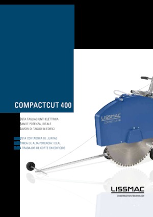 फ्लोर सॉ Lissmac Compactcut 400 E